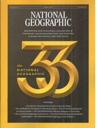 [984-3322] NATIONAL GEOGRAPHIC : April 2025