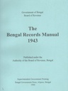 The Bengal Records Manual 1943