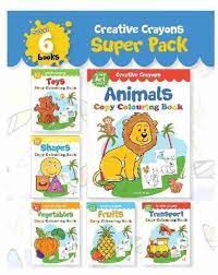 [9789387779815-1] Creative Crayons Box Set (6 Books Set)