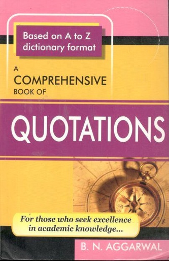 [9788178134833-1] A Comprehensive Book of Quotations