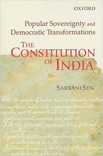 [9780195686494-1] The Constitution of India : Popular Sovereignty And Democratic Transformations