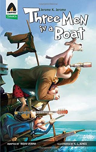[9789380741079-1] Three Men In A Boat : A Graphic Novel