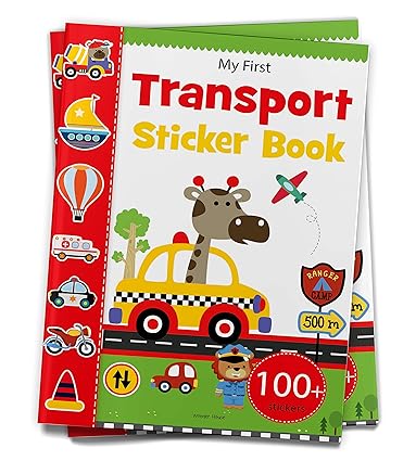 [9789388144988-1] My First Transport Sticker Book