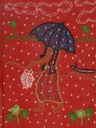 Nakshi Notebook : Red Ilshaguri