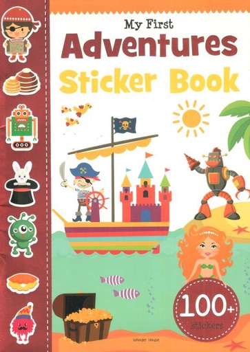 [9789388369824-1] My First Adventures Sticker Book