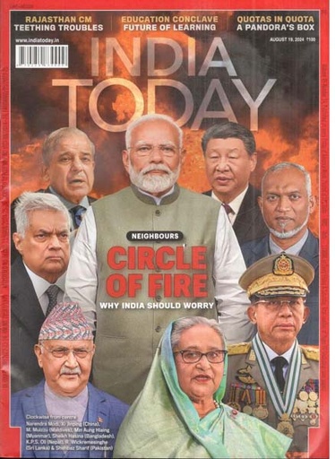 [9770254839909-57] INDIA TODAY : August 19, 2024 (Neighbours of Fire)