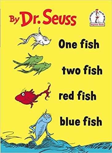 [9780394800134-1] One Fish , Two fish,  Red Fish, Blue Fish (HB)