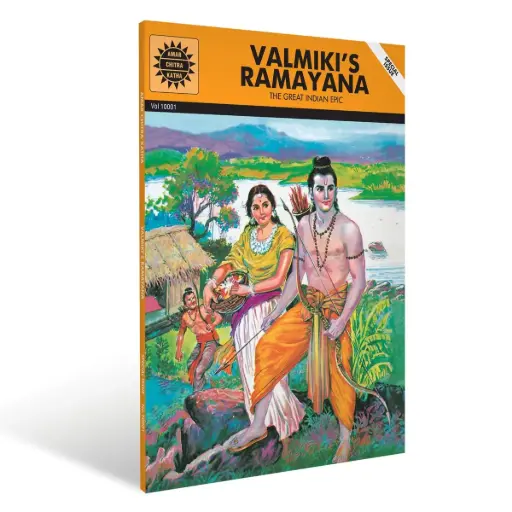 [9788184820089-1] Valmikis Ramayana : Amar Chitra Katha (Vol. 10001)
