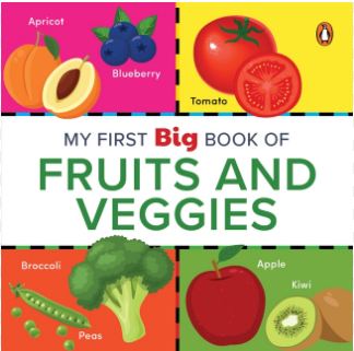 [9789815127447-1] My First Big Book of Fruits and Veggies