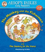 [9781841359564-1] The Monkey and the Fishermen (Aesops Fables Easy Readers)