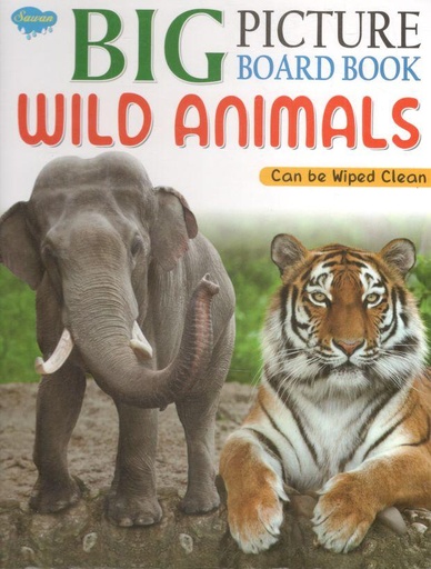 [9789390472819-1] Big Picture Board Book Wild Animals