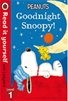 [9780241279694-1] Peanuts Goodnight Snoopy : Read It Yourself with Ladybird Level 1