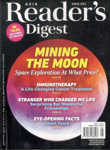 [97880034038003-8] Readers Digest : May 2021