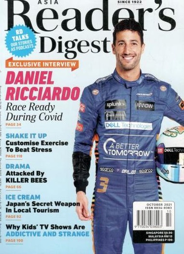 [9770034038003-32] Readers Digest : October  2021