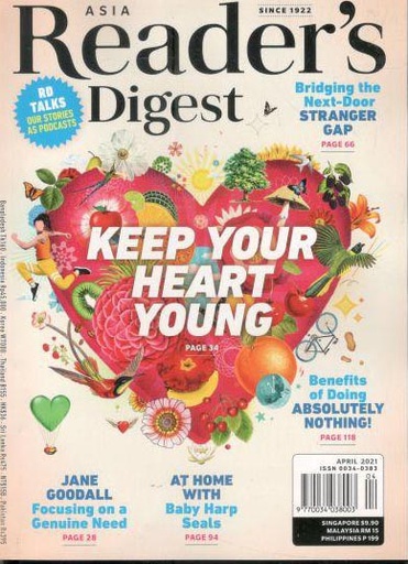 [97880034038003-1] Readers Digest : April 2021