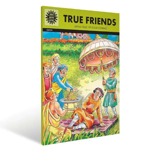 [9788184821512-1] True Friends : Amar Chitra Katha (Vol. 614)