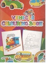 Vehicle : Colouring Book