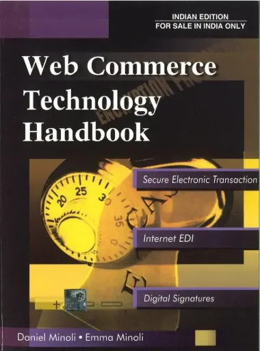 [9780074637425-1] Web Commerce Technology Handbook : Secure Electronic Transaction, Internet EDI, Digital Signatures