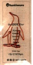 Wire Bookmark : Penguin