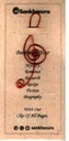 Wire Bookmark : Music Sign