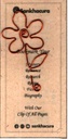 Wire Bookmark : Flower
