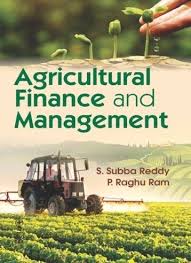 Agricultural Finance And Management