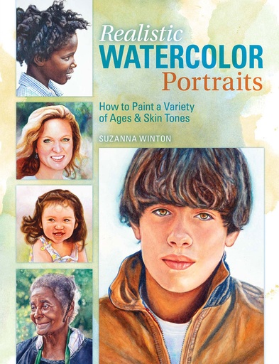 [9781600611520] Realistic Watercolor Portraits