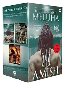 [9789356294516-1] The Shiva Triology : The Immortals of Meluha (3 Book Box Set)
