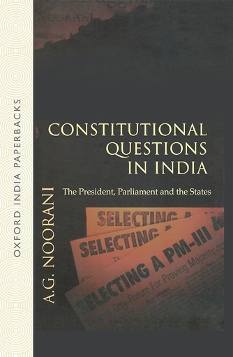 [9780195658774-1] Constitutional Questions In India