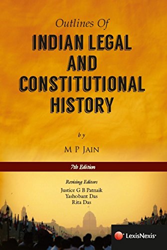 [9789351431077-1] Outlines Of Indian Legal And Constitutional History