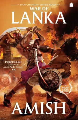 [9789356291522-1] War of Lanka : Ram Chandra Series Book 4