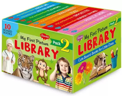 [9789391460921-1] My First Picture Library : Pack 2 (10 Book Set)