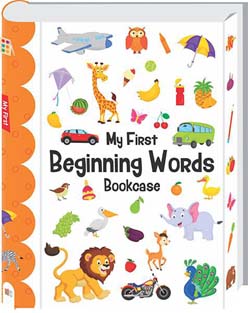 [9789353574239-1] My First Beginning Words Bookcase (FLAP)