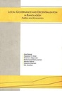 Local Governance And Decentralization In Bangladesh